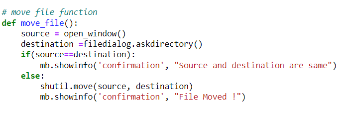 Create File Manager in Python using Tkinter