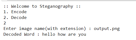 Text Steganography