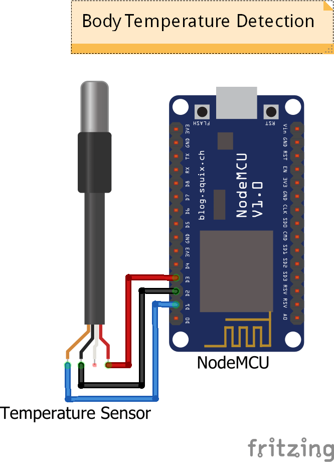 IOT BASED BODY TEMPERATURE MONITORING SYSTEM - TechieYan Technologies
